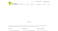 Desktop Screenshot of cubexcontracts.com